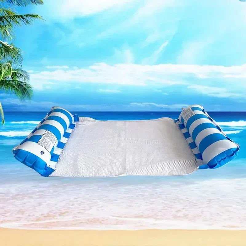 1PC Inflatable Float Hammock floaties for adults Perfect for Poolside Lounging This Summer Water Play Accessories Water Sports