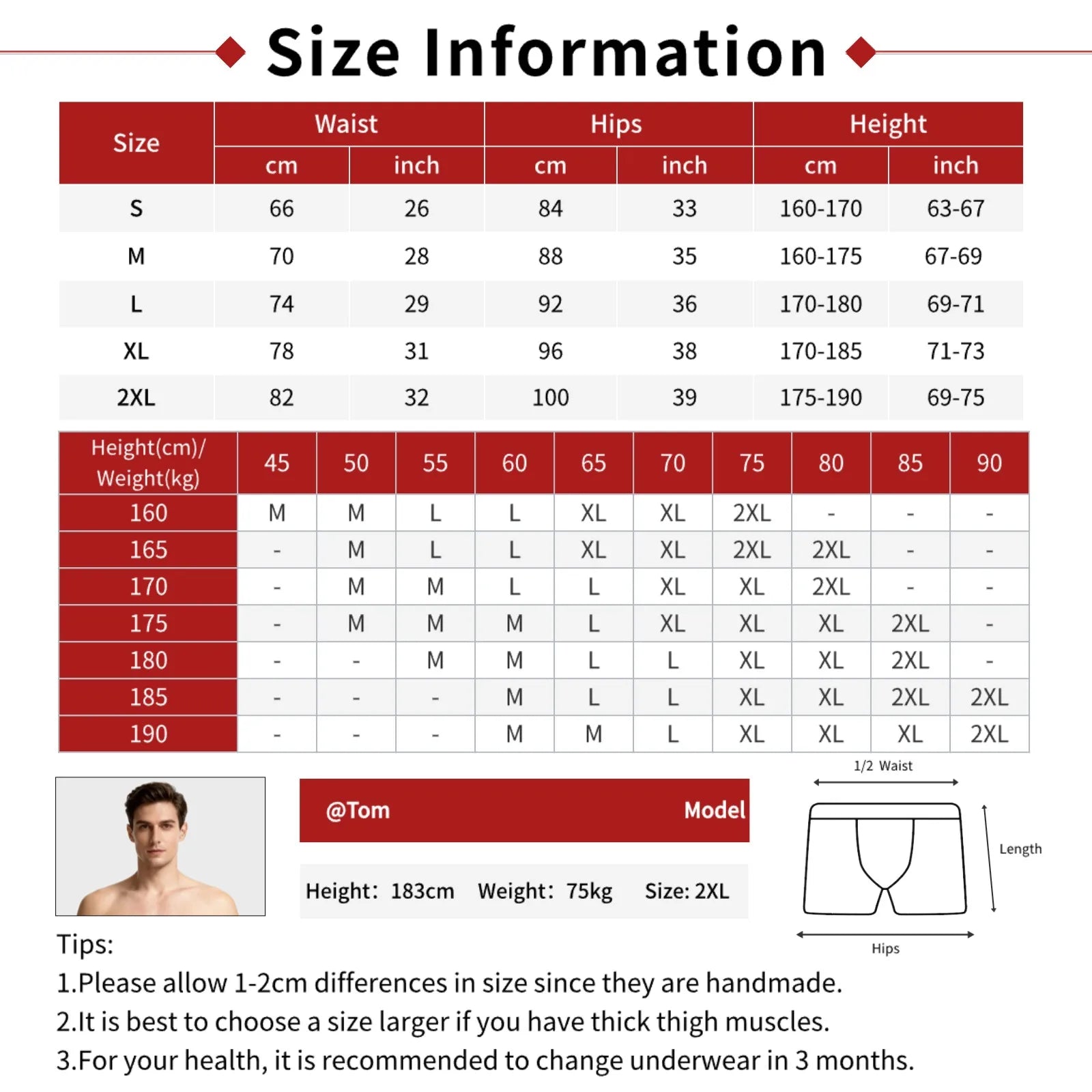 3pcs【LORIEN CREST】Men's Pure Cotton Low Waist Elastic Sexy Loose Breathable Youth Pant Headband Underwear Summer Cotton Briefs Secondary image