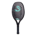 Full Carbon 3K Fiber Beach Tennis Racket Rough Surface Professional Racquet for Men and Women with Protective Bag Cover
