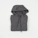 Women's hooded breathable outdoor running fitness yoga suit, woolen cardigan long sleeved top