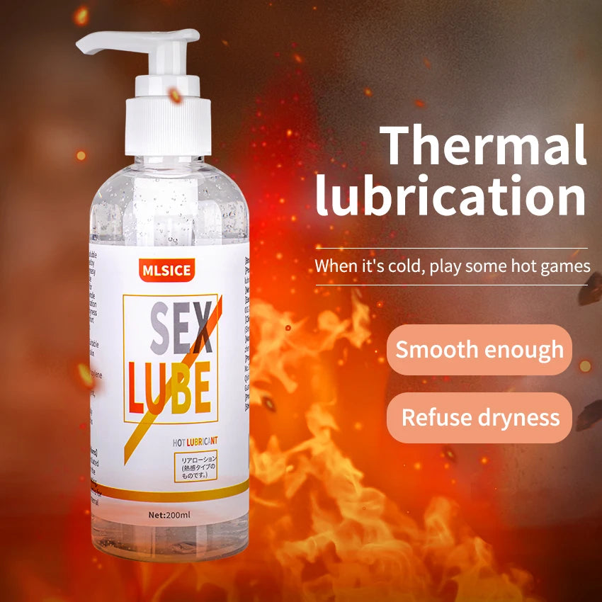 200ml Lubricant For Sex Semen Lube Vagina Man Anal Gay Personal Lubrication Intimate Sexual Water Based Gel Adult Products Shop