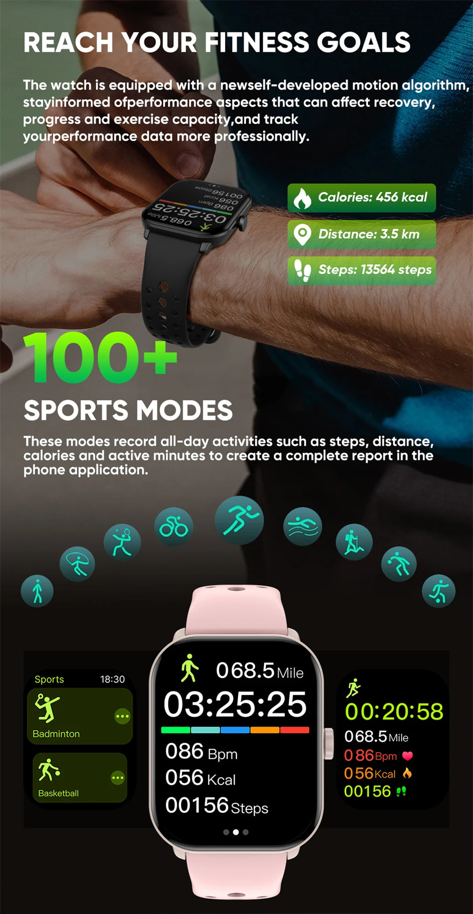 For Xiaomi Watch 5 Smart Watch Men HD AMOLED Screen Heart Rate Bluetooth Calling GPS Tracking Waterproof Sports SmartWatch Women