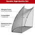 10x7 FT Golf Practice Net Portable Backyard Hitting Net Swing Chipping Training Equipment With Carry Bag Tool-Free Setup