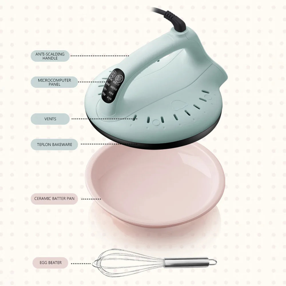 Automatic Pancake Maker Pizza Crepe Making Machine Cake Pancake Electric Baking Machine Smart Baking Pan