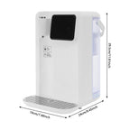 3L White Instant Hot Water Dispenser with LED Display 19*24*29.5cm Fast Heating Water Dispenser Office Desktop Water Dispenser