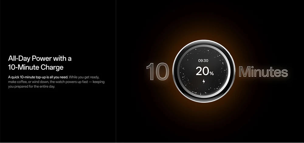 OnePlus Watch lite SmartWatch,1.46 inches Display,59g,10 Days of Reliable Power,Heart Rate,Blood Oxygen Monitorin