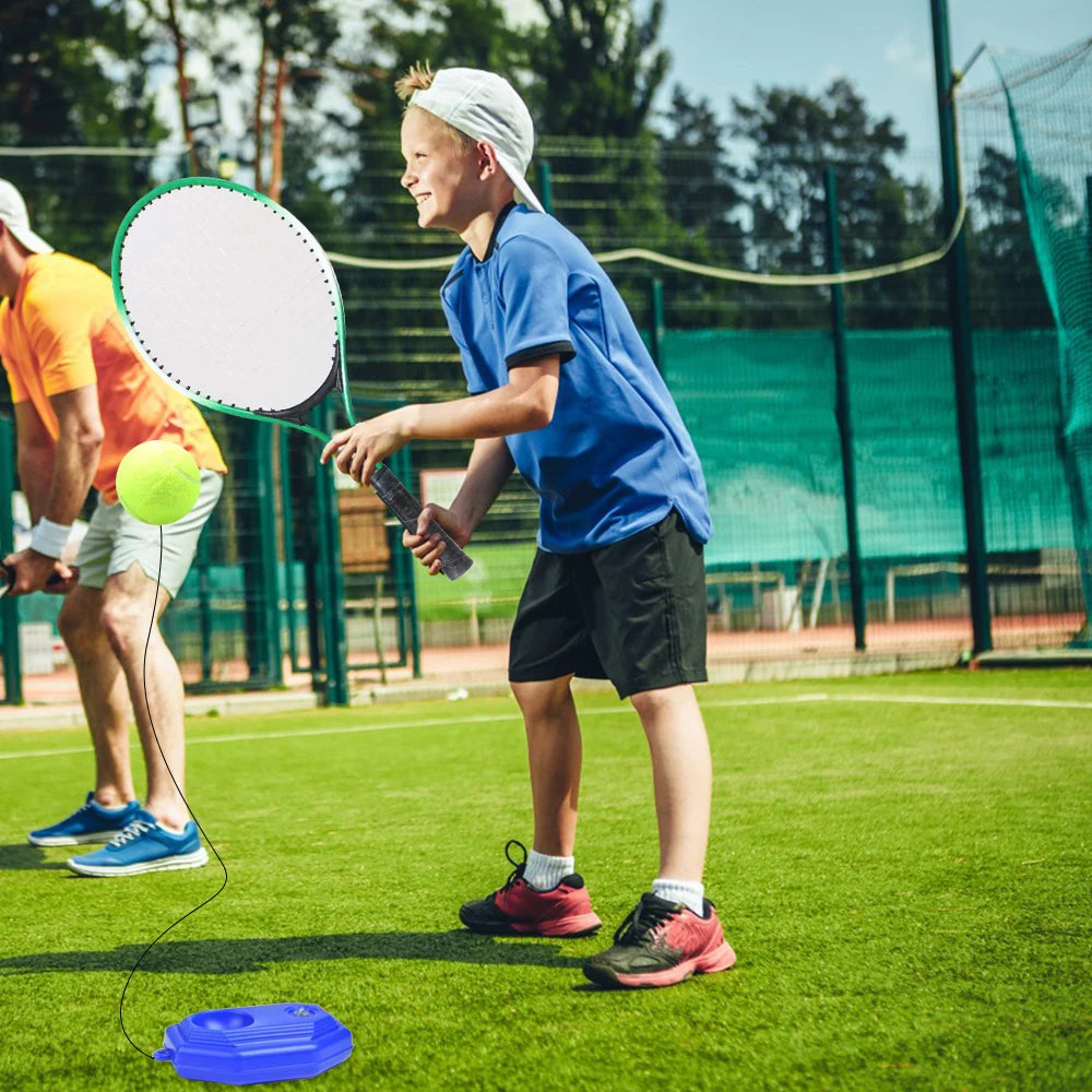 Kids Tennis Rackets with Tennis Ball Tennis Trainer for Children Beginners Light Weight Tennis Racquet