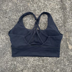Solid Color Soft Tight Gym Yoga Underwear high strength shockproof Women Cross Back Fitness Bra Sport Top Comprehensive Butter