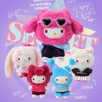 Genuine Hello-Kitty Pop Star Velvet Pendant Series Vinyl Doll Blind Box Trendy Kawaii Surprise Gift Lovely Trendy Blind Box Toys