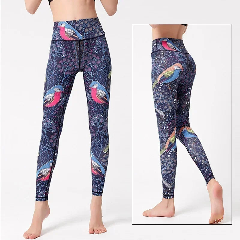 Cloud Hide Yoga Pants Long Sports Leggings Women Fitness Tights Girls High Waist Running Workout Trouser Plus Size Tummy Control