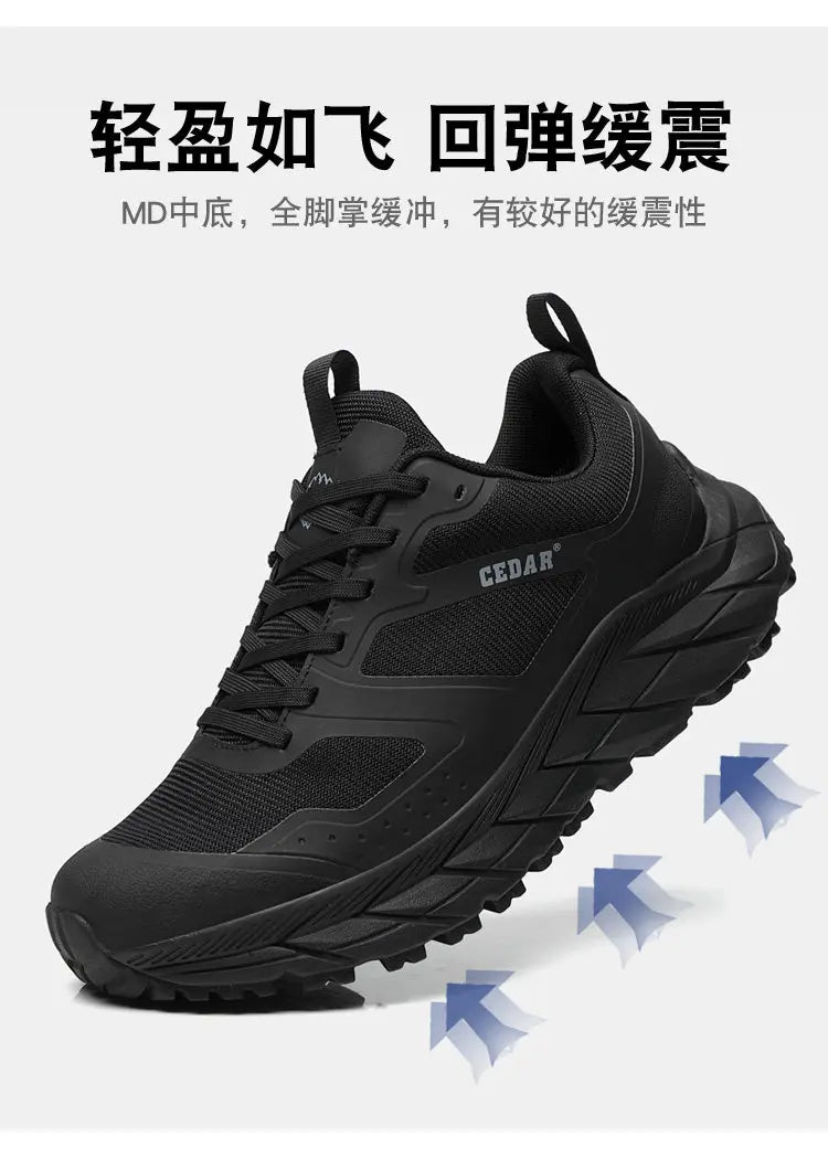 RAN Hiking Shoes Men waterproof Anti slip trekking Climbing Mountaineering Women Lightweight Outdoor sneakers ankle travel Shoes