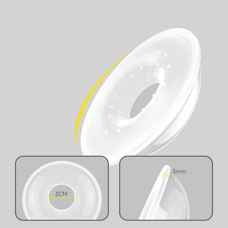 Breast Shells Breast Milk Saver for Breastfeeding Relief Silicone Breastmilk Collector Nursing Cups for Overflow Milk