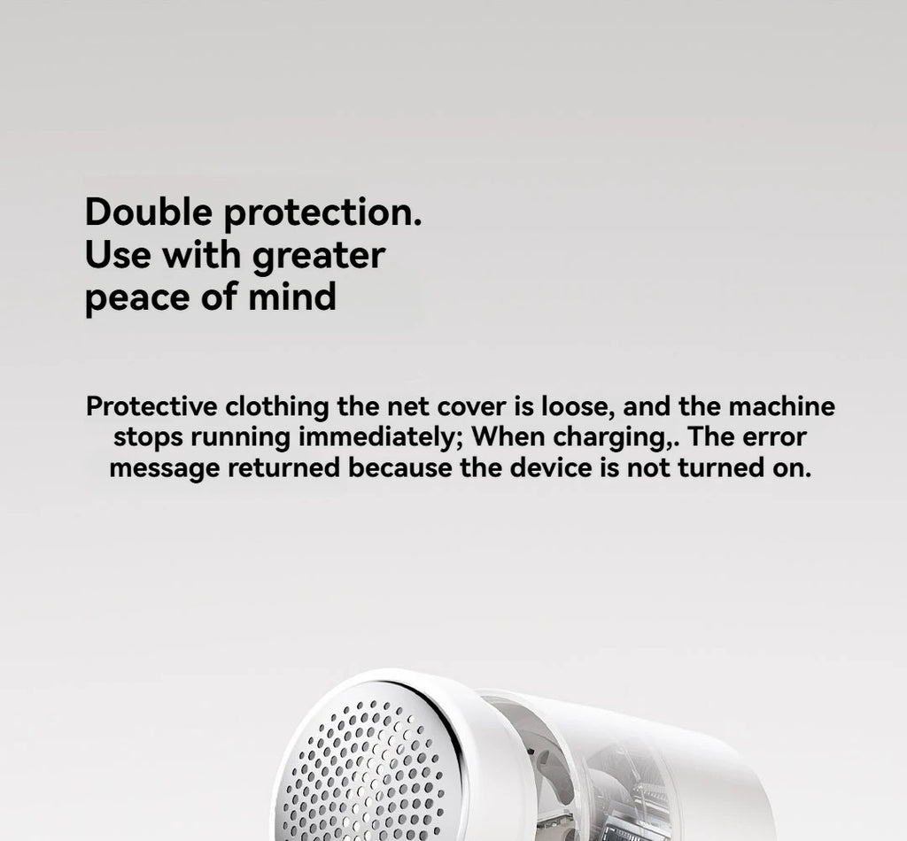 Xiaomi Mijia Lint Remover 2 Portable Electric Clothes Fuzz Pellet Trimmer Rechargeable Clothes Sweater Shaver 180-Minute Working