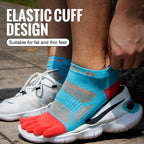 WRELS Toe Socks Running Socks for Men Women Athletic Breathable Five Finger Socks High Performance Athletic  Five Toe Socks