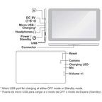 11.6 INCH RCT6716 WIFI Tablet PC 2GB RAM 32GB ROM Android 10.0 MT8167 CPU WIFI 768 x 1368 IPS Screen Quad  Core