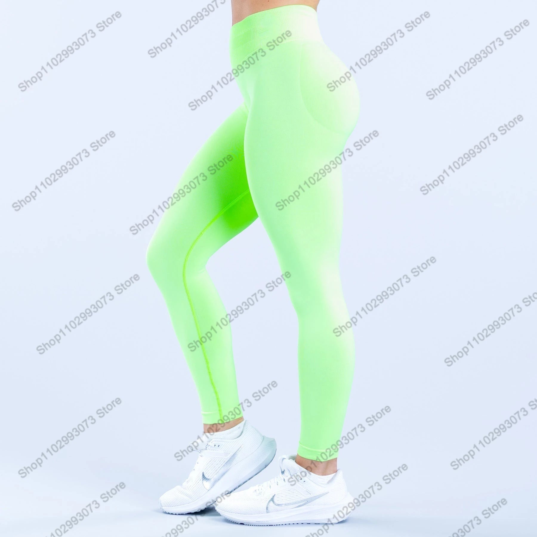 Women's High Waist Seamless Yoga Leggings Tummy Control Butt Lifting Workout Pants Soft Athletic Leggings for Gym Fitnes Running