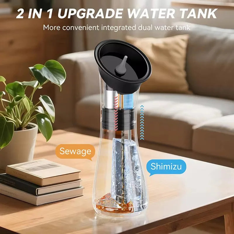 Electric Ear Wax Removal System Water Powered Ear Cleaning Tool with Irrigation Flusher 3 Pressure Settings Safe & Effective Secondary image