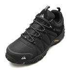 HIKEUP Non-slip Men Hiking Shoes Breathable Outdoor Wear Resistant Splashproof Climbing Men Sneaker Tourism Mountain Shoes