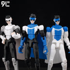 9L3D Lucky 13 Invincible Boy Conquer Omni Action Figure 3D Printed Anime Model Multi-Jointed Poseable Collectible Toy Gift Fan