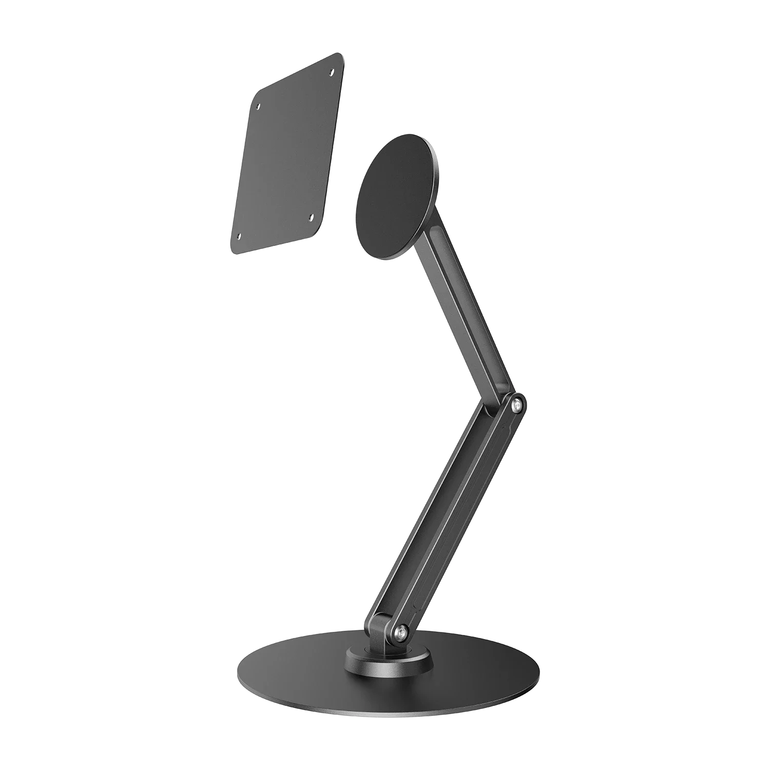 UPERFECT Adjustable Magnetic Stand Holder for 10-19 Inch Portable Monitor Tablet Aluminum Foldable Arm Swivel Desk Stand Mount