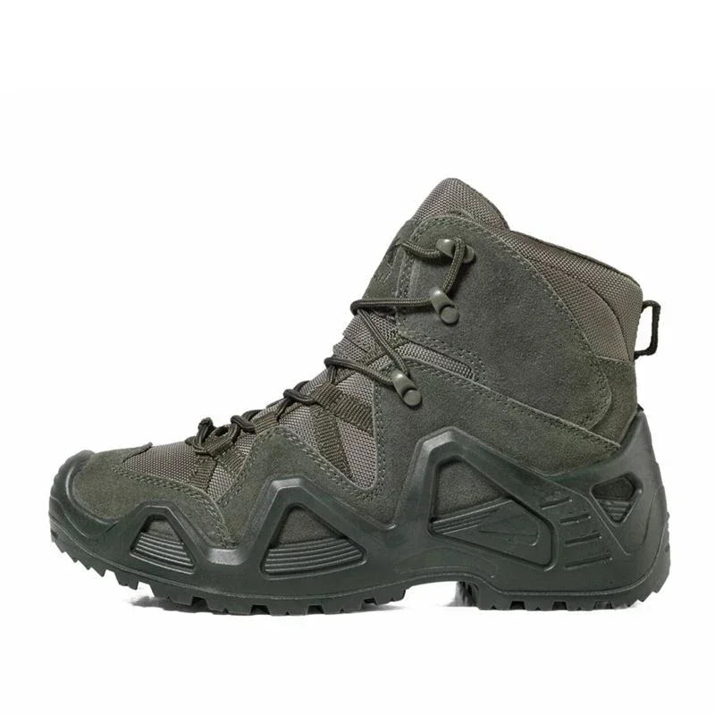 Men Casual Hunting Ankle Boots Outdoor Tactical Hiking Man Boot  Hunting Work Boots for Motorcycle Shoes Botas Militares