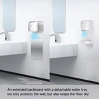 AIKE Automatic Hands Dryer with Drip Tray Wall Mounted High Speed Drying Machine 10-15s Quick Dry Hands Model AK2632 1400-1650W