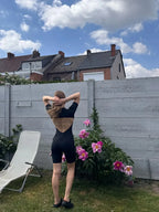 Women's Tracksuit Gym Workout Sports Clothes Outfit Zipper Jumpsuit Yoga Fitness Overalls Set Open Back Bodysuits Suit for Women