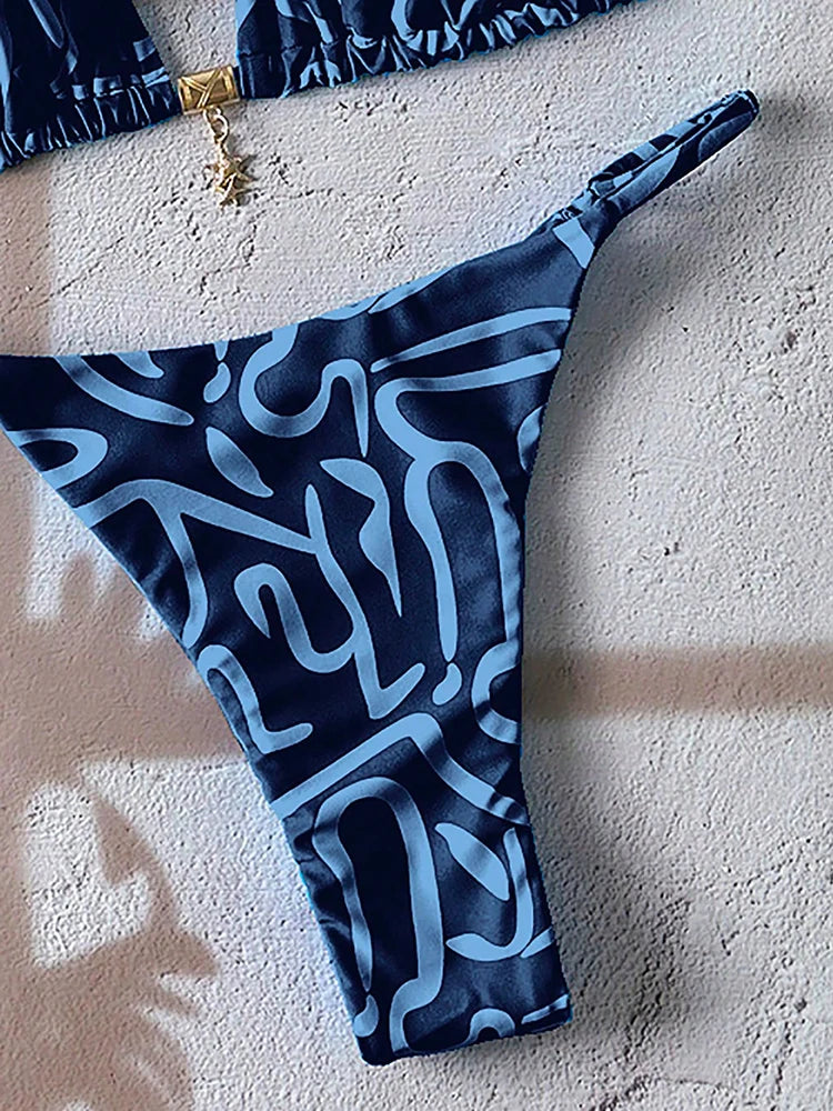 Micro Bikini Women Swimsuit Two-Piece Bathing Suit Woman Swimwear 2026 Sexy Leopard Push Up Thong Bikinis Sets Beachwear Summer Secondary image