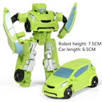 Children Toys Mini Transformation Robot Kit Toys Models 2 In 1 Deformed Car Toy Robots Toys for Kids Gift  Action Figure