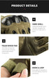 Motorcycle Camping Cycing Hiking Rock Climbing Tactical Gloves Touch Design Fitness Protection Sports Hunting Gloves