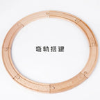 Wooden Train Track Assembly Toys For All Thomas Trains Car Bridge Piers Traffic Light Beech Wooden Railway Kid Creative Toy