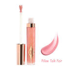 Charlotte Tilbury Lip Gloss Two Color Heart Shape Powder Blusher Highlight Spotlight Brightening Seamless Cosplay Makeup Gifts