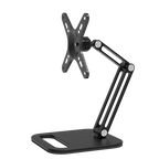 Artpowers VESA Monitor Desk Mount Single Monitor Stands Freestanding fits 13'' to 18'' Computer Screen with Height Adjustable