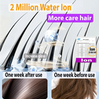 2-in-1 Hair Dryer and Flat Iron Dual Heat Negative Ion Hair Styler for Quick Drying and Straightening Travel Friendly Home Use