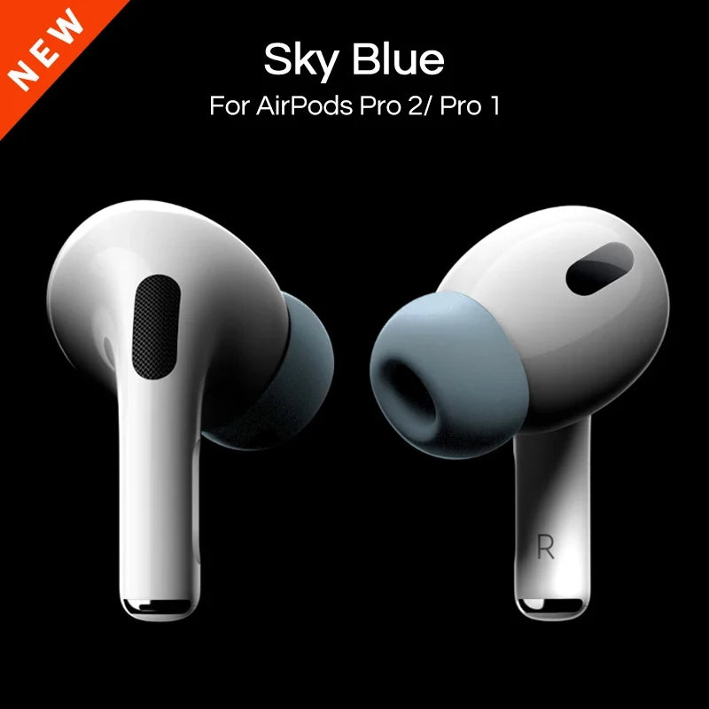 For Apple AirPods Pro 2 Ear Tips Earbuds Cover Silicone Replacement Tips Air pod Earplugs Earpads Pads Headphones Case Accessory