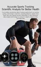2026 New Accurate Body Health analysis Smart Watch Men ECG Blood lipids Uric acid Blood Pressure Body Fat Voice Call Smartwatch