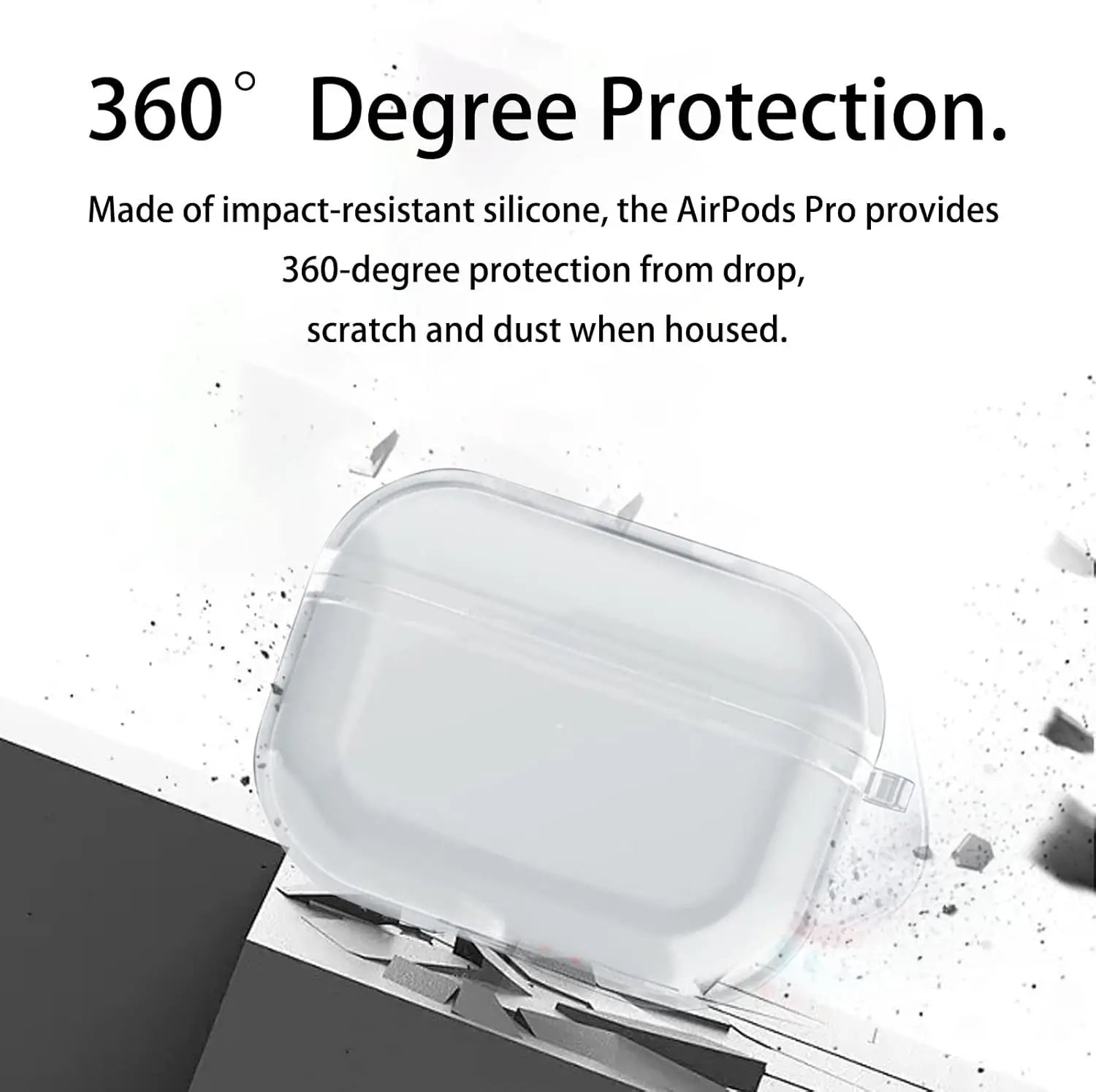 Clear Soft TPU Bluetooth Earphone Case with Lanyard Strap for AirPods Pro 2 2022 2nd Generation Air Pods 3 2 1 Cover Accessories