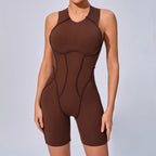 Sports Overalls Padding Sporty Jumpsuit Sportswear Woman Gym Clothing Suit for Fitness Women Bodysuit