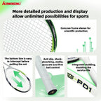 Kawasaki Light Tennis Rackets Set Carbon Composite Racquet Set KD1&PD1 Beginner Professional Shooting Men and Women Training Set