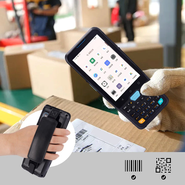 YK957  Android 2d Qr Code Reader Handheld Terminal Pda Android Barcode Scanner With Nfc Rfid Reader Medical Device Pdas 4+64g