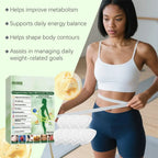 2026 Newest Nano Microneedle Firming Sticker - Moringa & Curcumin Extract, Skin Tightening, Fat Management For Women Men