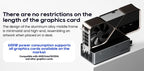AOOSTAR AG02 eGPU Dock with Oculink & USB4 Port, 100W Reverse Charging, Built-in 800W Power Supply, Supports TGX Interface Hot-s