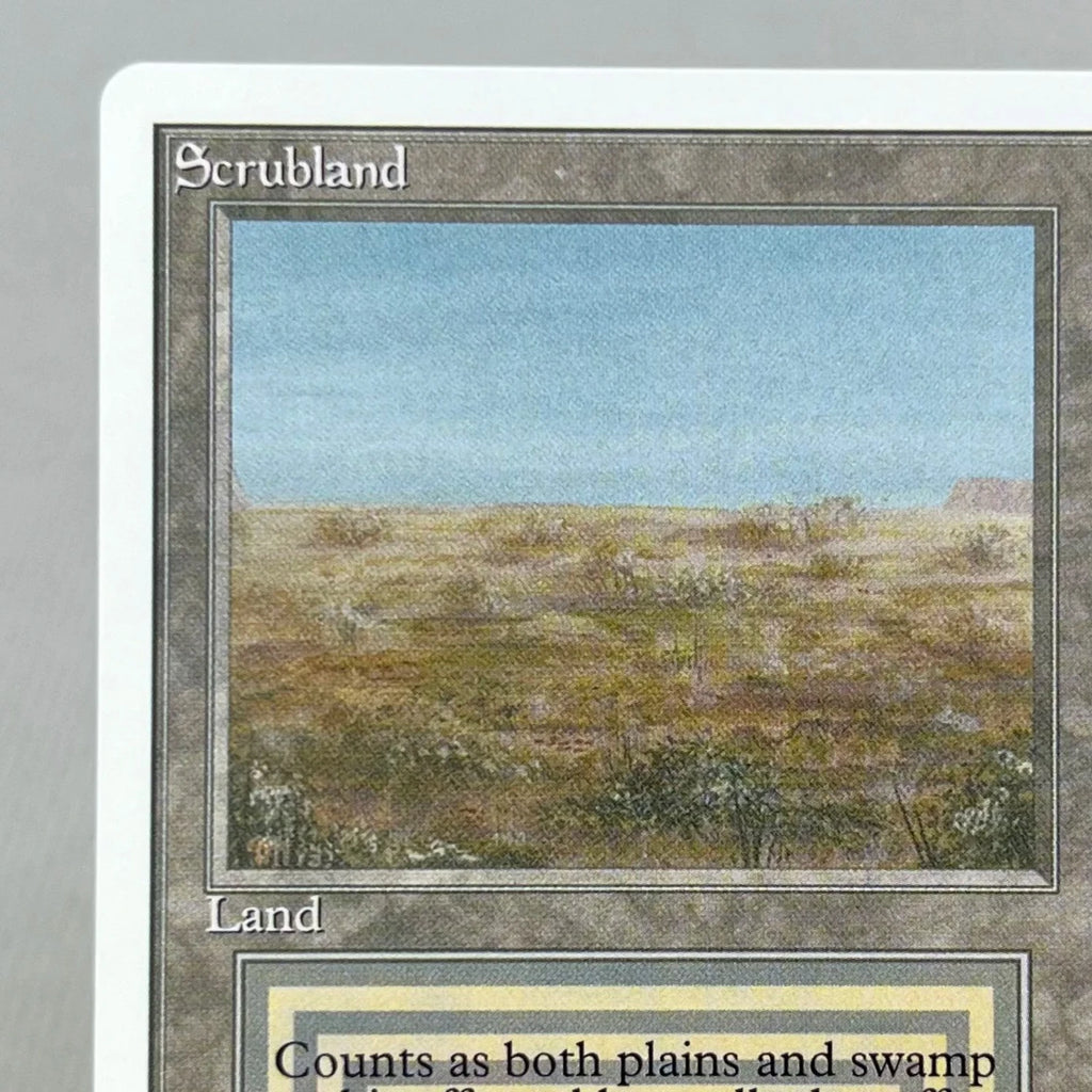 unlimited Revised MIX2/002 Tcg dual lands unlimited proxy magical cards tundra scrubland home play Revised underground gathering