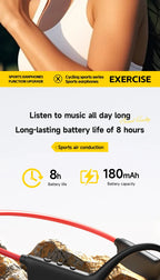 OnePlus Bluetooth Earphones Bone Conduction Headphone Wireless Open Headset Hands-free Waterproof Sports Earphones With Mic