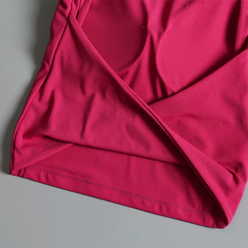 Sexy Backless Sports Vest for Women Fixed Chest Pad Tight Quick-Drying Slim Yoga Top Breathable Fitness Shirt