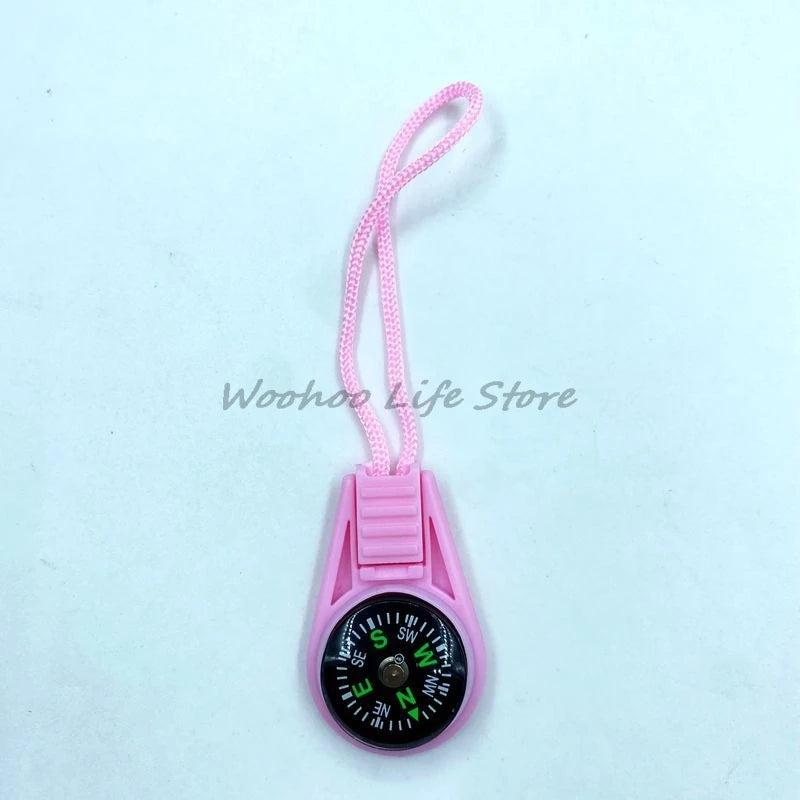 Mini Tactical Compass Keychain Outdoor Survival Tool for Camping Hiking Adventure - Pocket Navigator for Hunting & Climbing