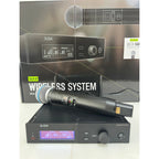 SLXD Microfone 500/600/800MHZ Wireless Microphone System 4pin Headset KSM8/Beta58 Professional Audio Equipment For Stage Karaoke