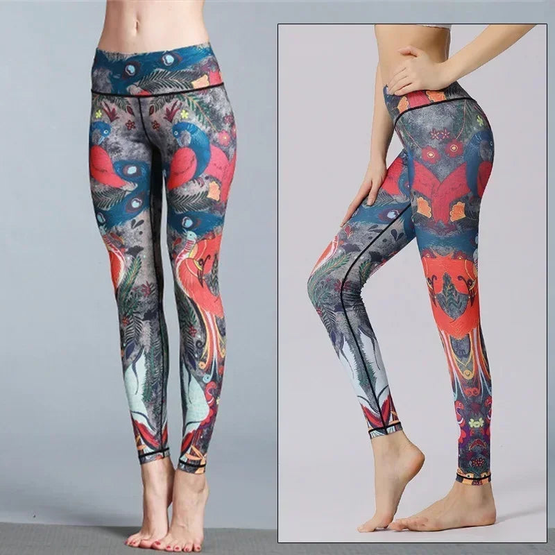 Cloud Hide Yoga Pants Long Sports Leggings Women Fitness Tights Girls High Waist Running Workout Trouser Plus Size Tummy Control