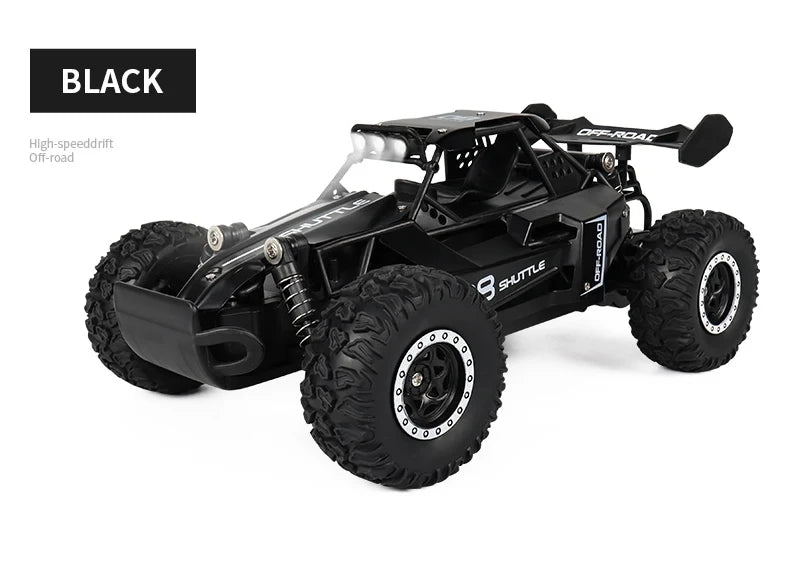 Oike RC Car 1:16 Model With LED Lights Radio Off-road Remote Control Climbing Vehicle Outdoor Cars Drift Race Toys Boys Gifts