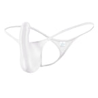 YAULAANG Sexy men's gloss gay underwear oily G-Strings thong Shiny low-waisted High Elasticity mens lingerie